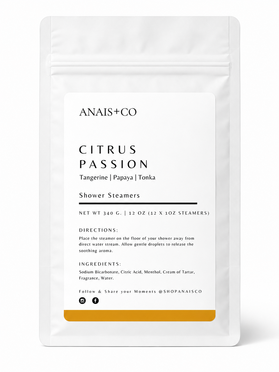 Citrus Passion | Shower Steamers
