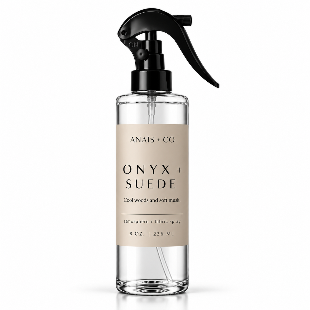 Onyx + Suede | Atmosphere + Fabric Spray