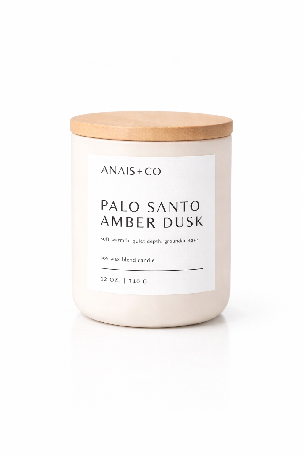 Palo Santo & Amber Dusk Candle