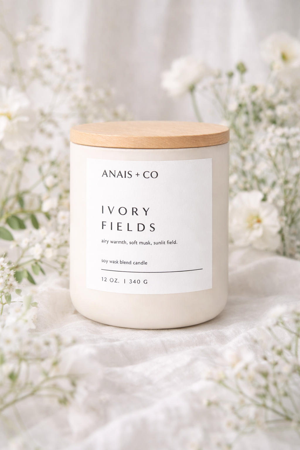 Ivory Fields Candle