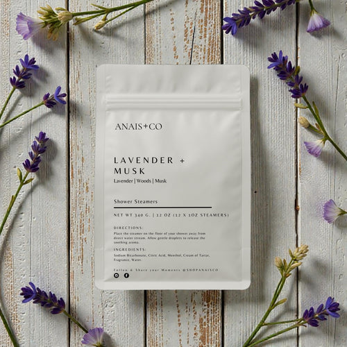 Calming Lavender Shower Steamers – Aromatherapy for Relaxation
